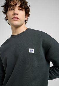 Lee LONG SLEEVE - Felpa - washed black
