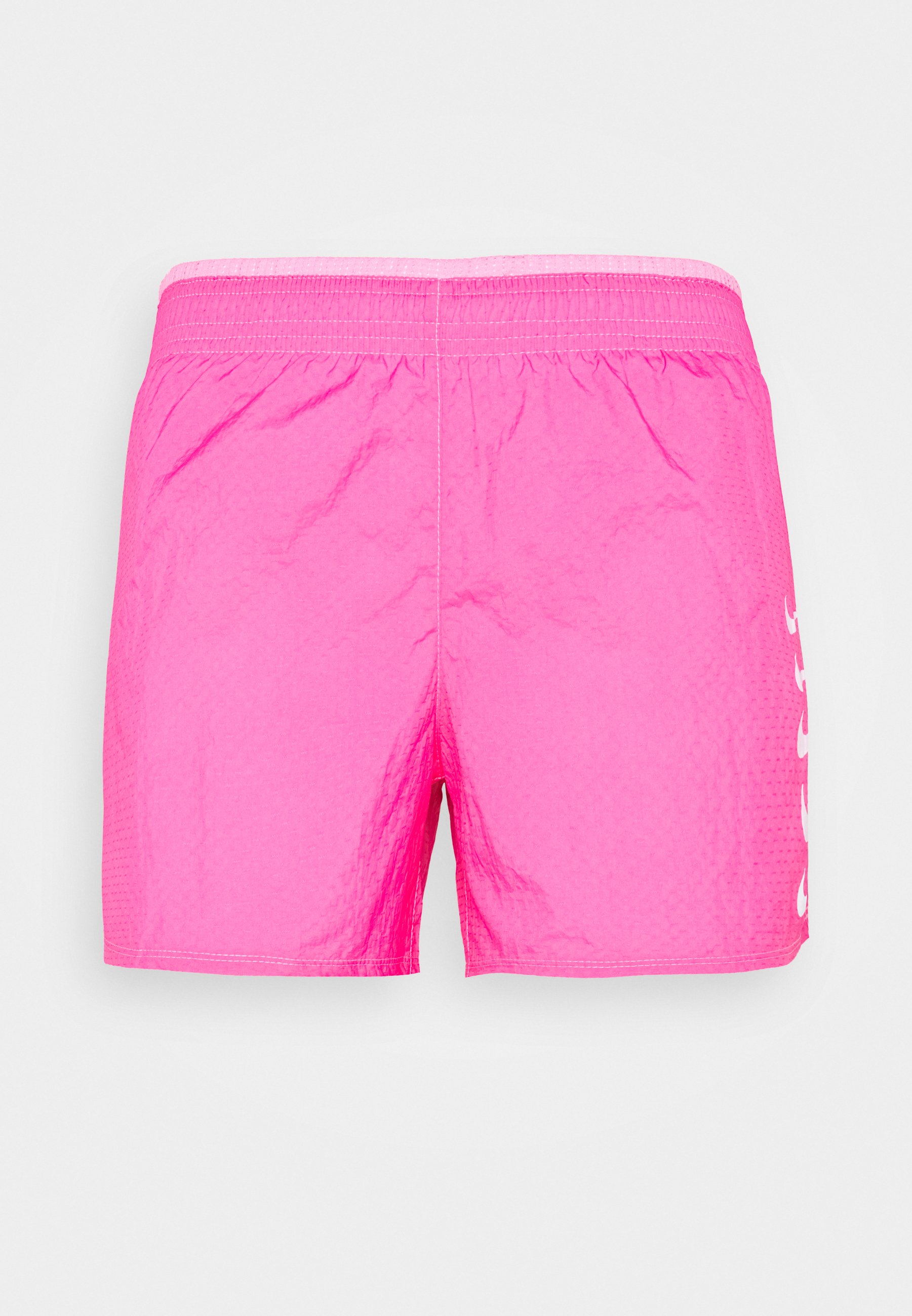 pink running shorts