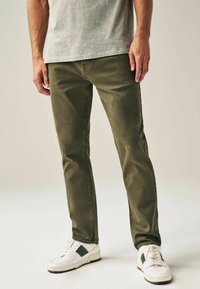 Next - AUTHENTIC STRETCH - Džíny Slim Fit - mottled green Miniatura obrázku 1