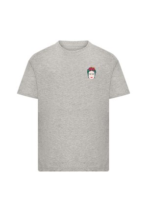 KAHLO SMALL ILLUSTRATION - Print T-shirt - heather grey