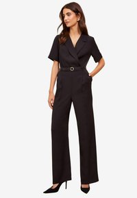 Friends Like These REGULAR FIT - WRAP COLLAR BELTED - Overal - black