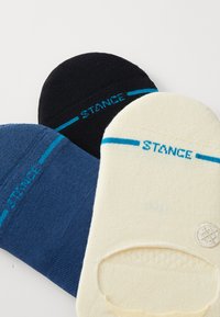 Stance ICON NO SHOW UNISEX 3 PACK - Ankelsokker - dark blue/offwhite/black