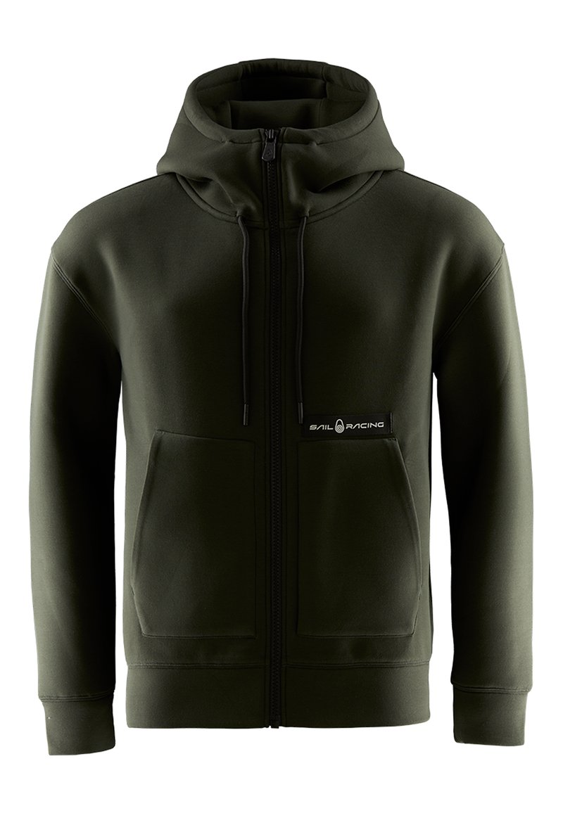 Sail Racing HEAVY RACE HOOD Sweatjakke dark forest/mørkegrønn