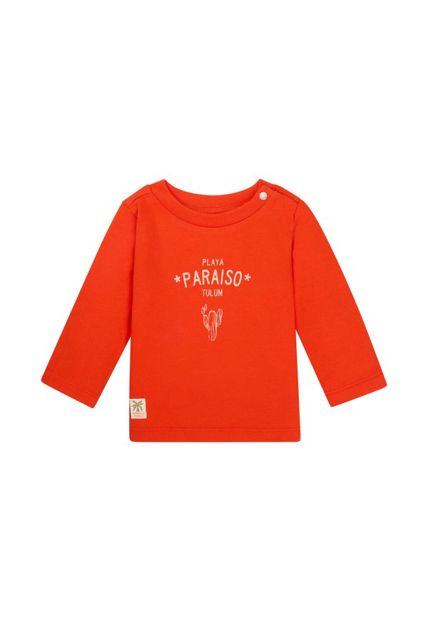 Langarmshirt - spicy orange