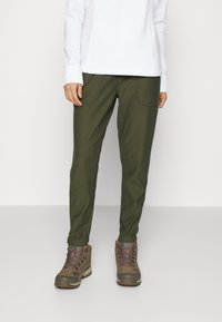 Athleta FARALLON - Calças de fato de treino - aspen olive