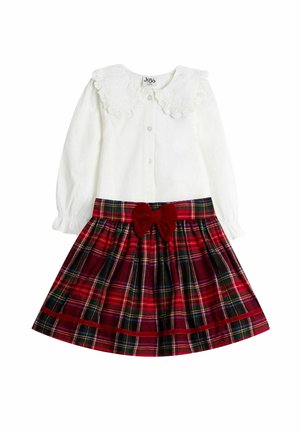 REGULAR FIT  SET . - Suknja A kroja - red