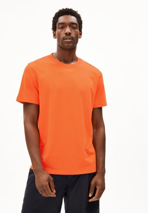 ARMEDANGELS MAARKUS SOLID - T-Shirt basic - sunset orange