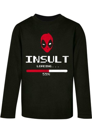 DEADPOOL - INSULT LOADING   - Long sleeved top - black