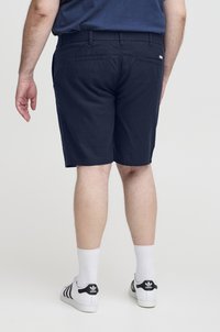 Blend BHBSHORTS LINEN MIX - Rövidnadrágok - dress blues