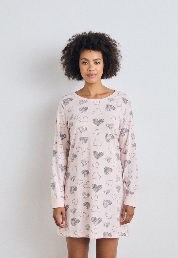 VIVANCE DREAMS BY LASCANA VD HEARTS NIGHTGOWN 2 PACK - Nightie