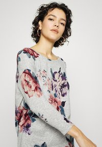 ONLY ONLELCOS AOP JRS NOOS - Camisola de manga comprida - light grey melange