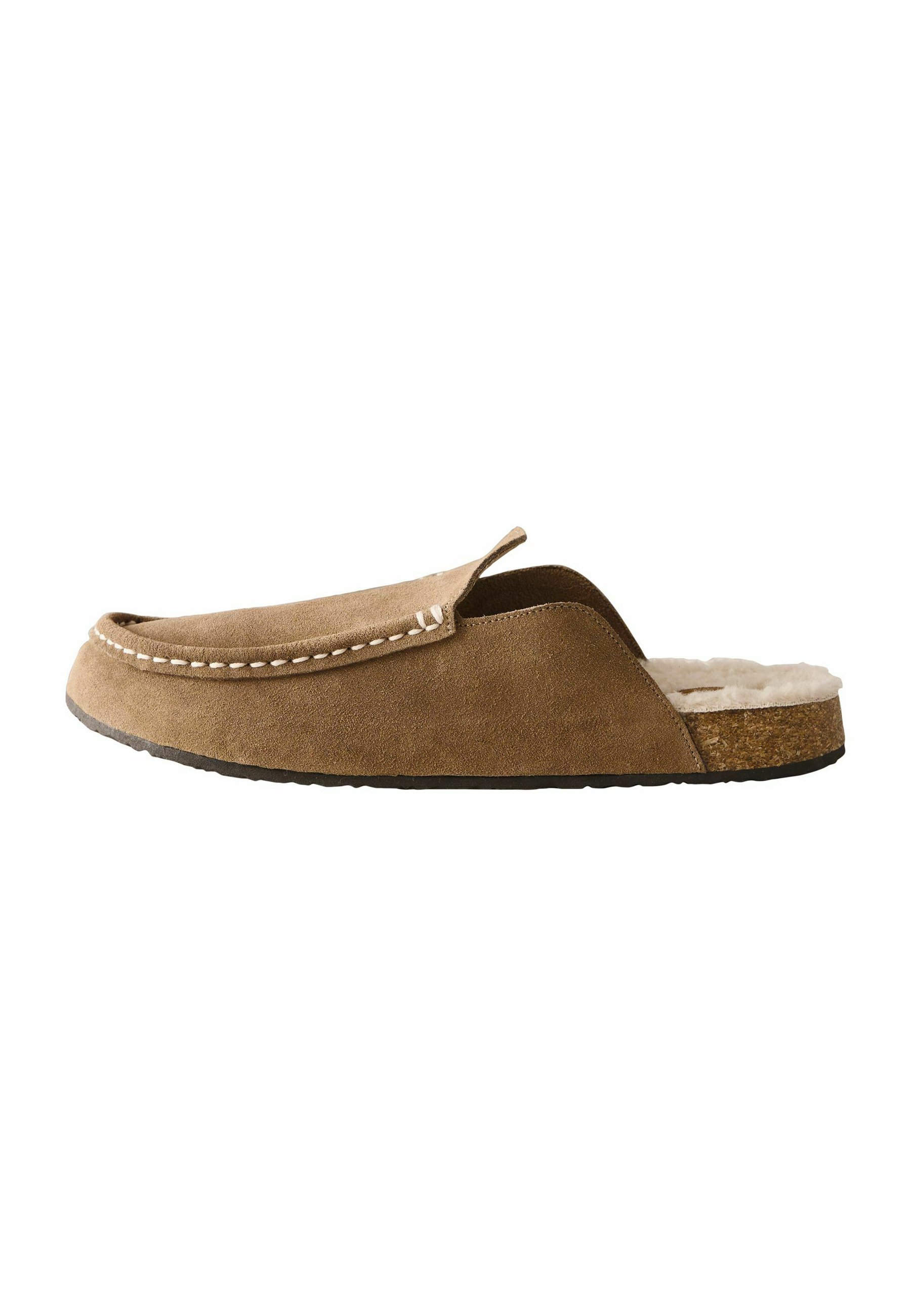 Next REGULAR FIT - SIGNATURE - Slippers - taupe/beige - Zalando