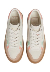 Pepe Jeans TRAVIS RETRO  - Matalavartiset tennarit - chalk white