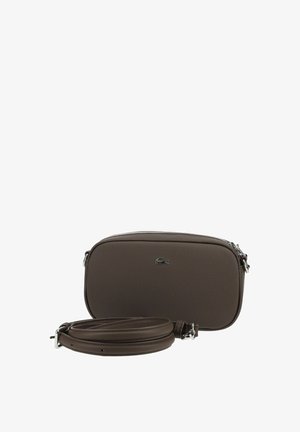 Lacoste, TASCHEN UNISEX - Skuldertasker - dark brown