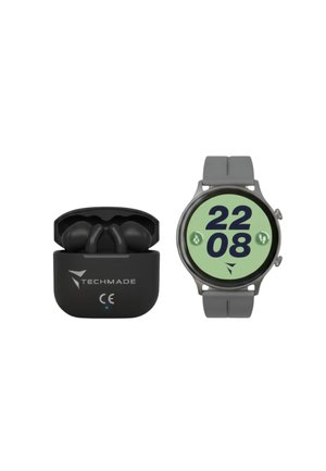 DYNAMIC  BUNDLE MIT KOPFHÖRERN - Smartwatch - gray