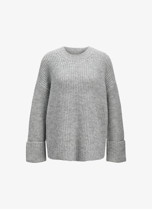 JJXX JXELLINORA CREW NECK - Maglione - light grey melange