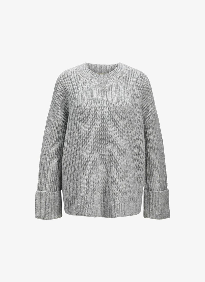 JJXX JXELLINORA CREW NECK - Vesta - light grey melange