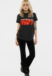 Paradiso Clothing KISS HOLIDAY LOGO CHRISTMAS - Print T-shirt - black