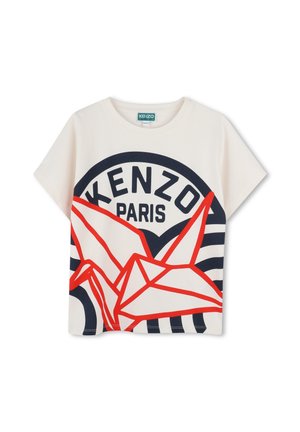 MANCHES COURTES  - T-shirt print - offwhite