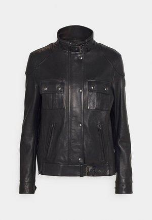 Belstaff GANGSTER JACKET - Leather jacket - black