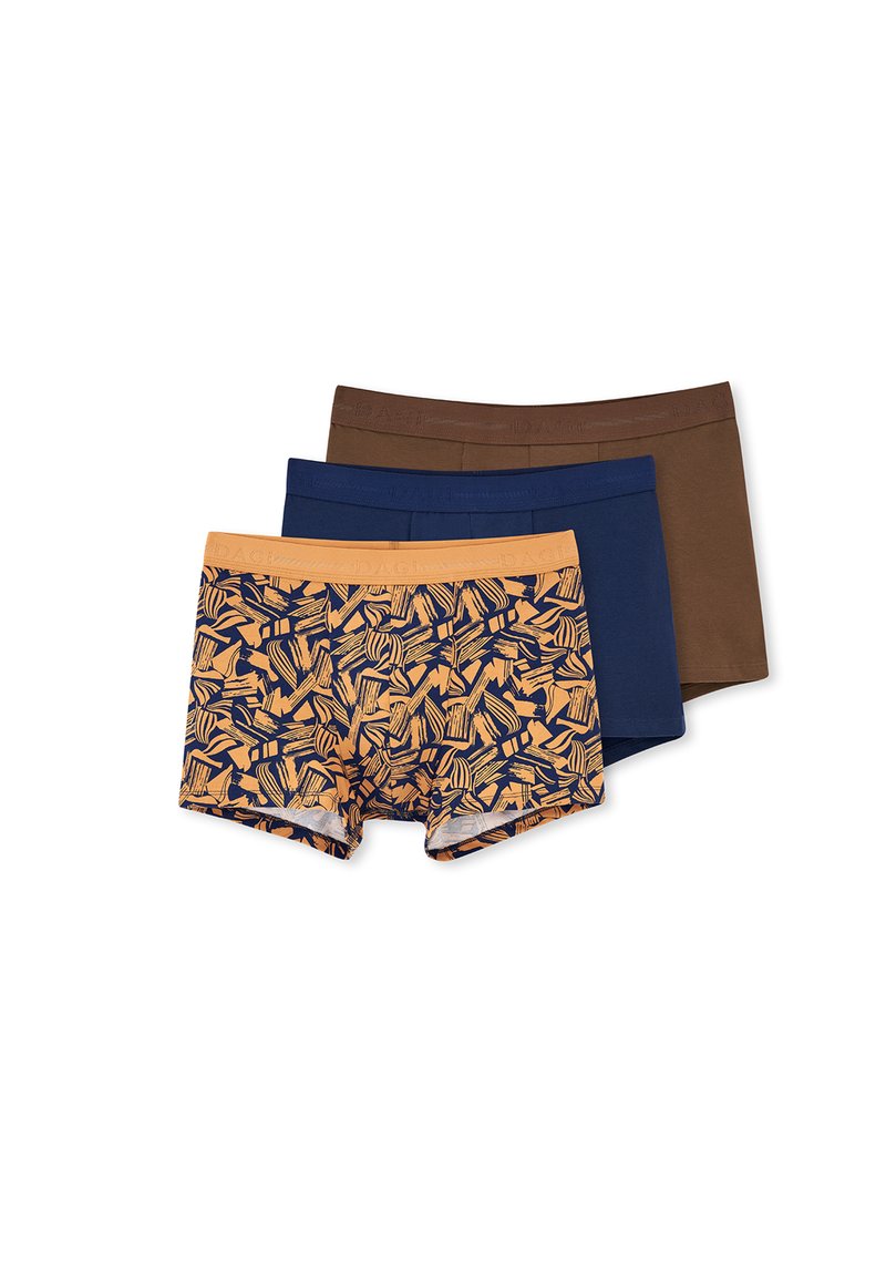 DAGI 3 PACK REGULAR WAIST - Boxerky - dark blue/tmavě modrá - Zalando.cz