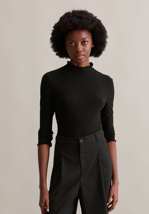 LONGSLEEVE SLIM  - Langarmshirt - black