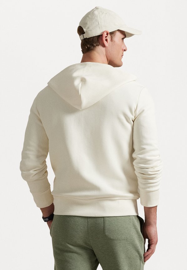 DOUBLE KNIT FULL ZIP HOODIE - Zip-up sweatshirt - pale cream2