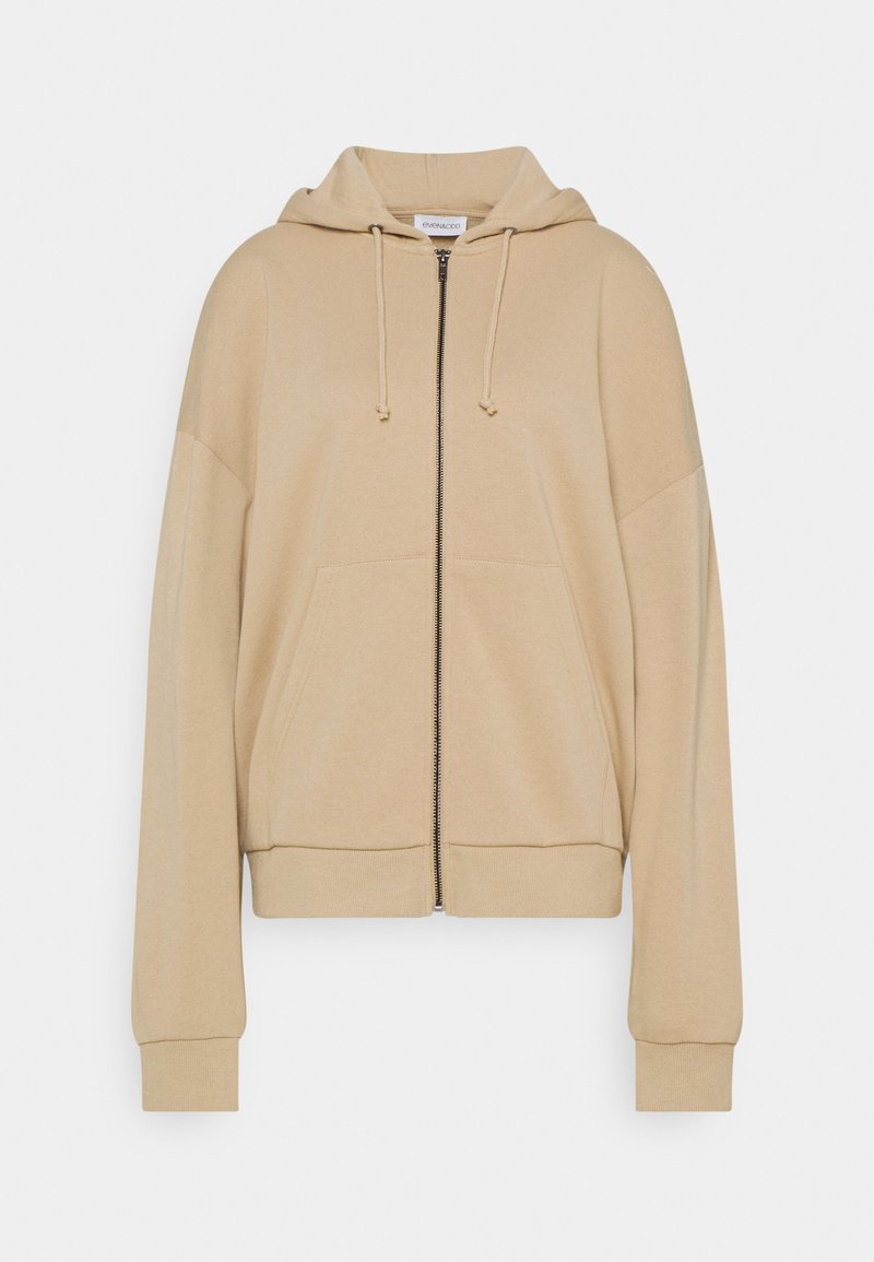Even&Odd Sweatshirt com capuz - mottled beige