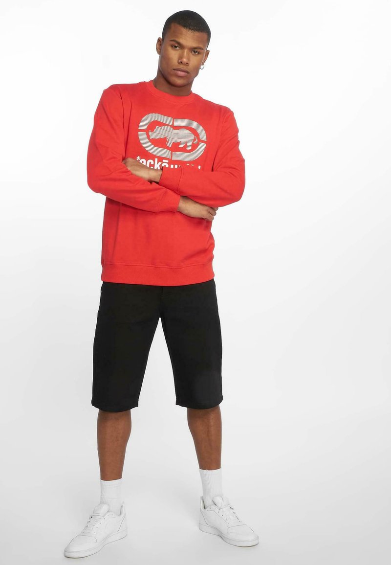 unltd. GLENWOOD - Shorts vaqueros black/negro -