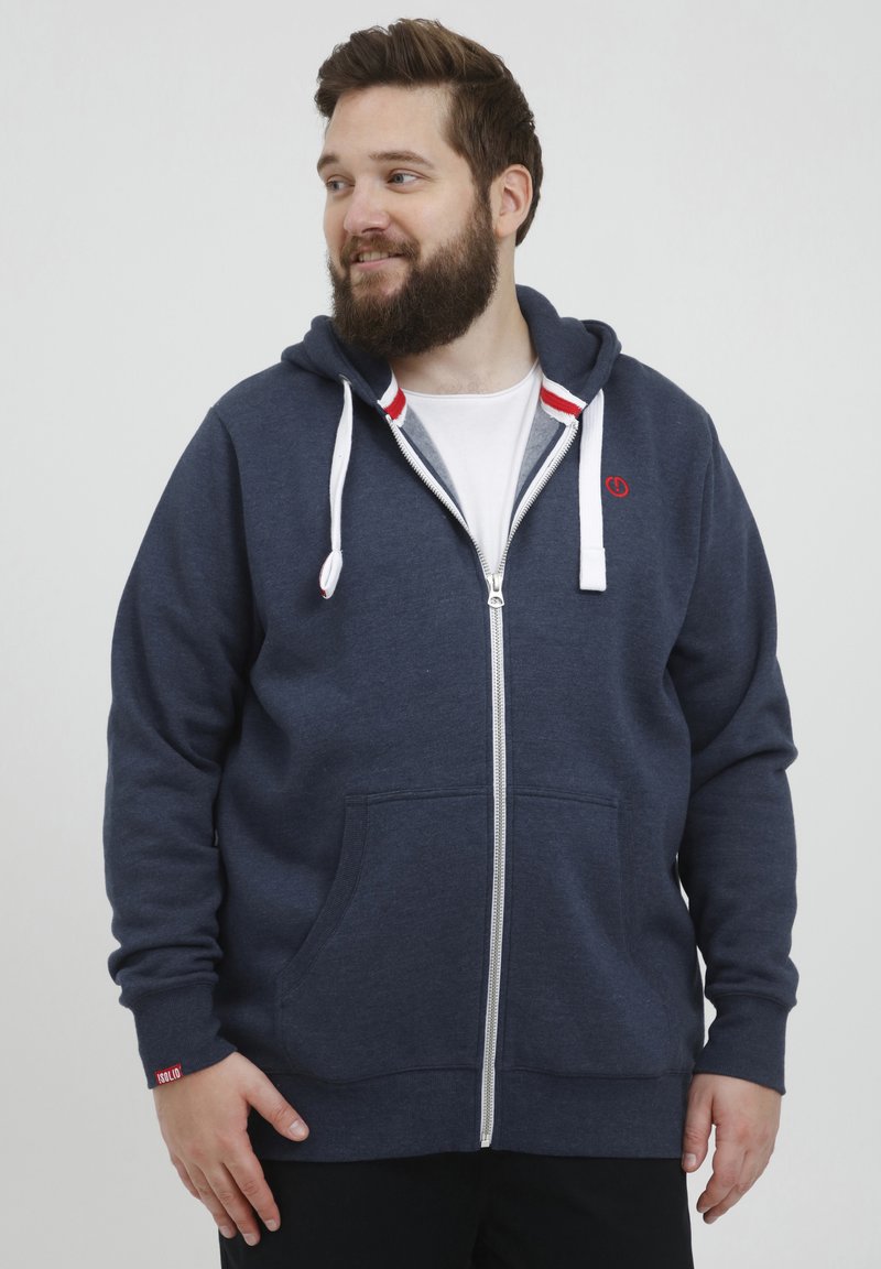 Solid SDBENNZIP BT - Sweatjakke - insignia blue melange