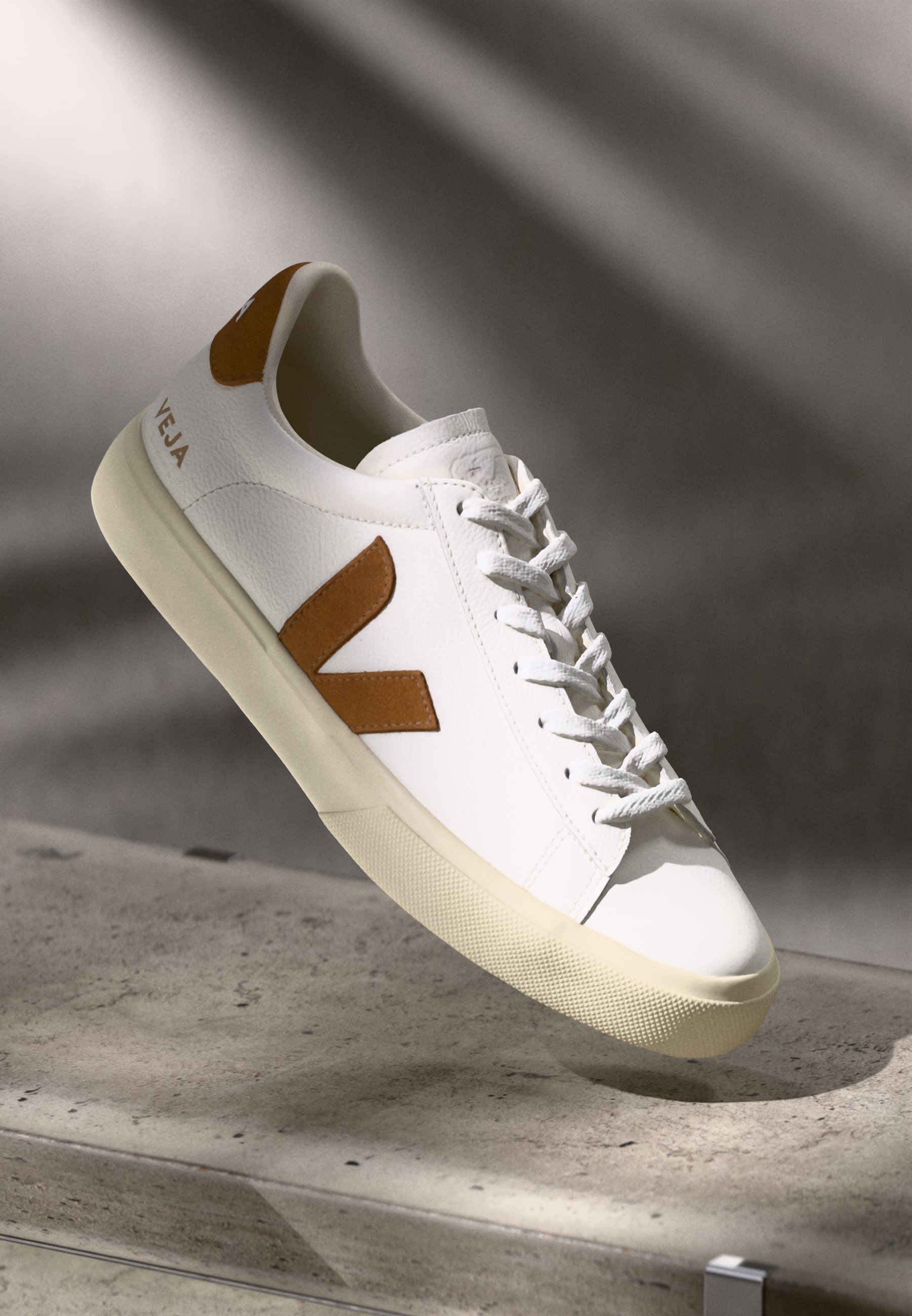 Kaki Veja Homme Zalando Veja CAMPO Baskets Basses White/cognac/blanc