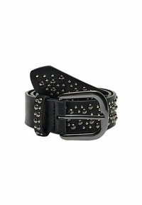 IRREGULAR RHINESTONE - Cintura - black