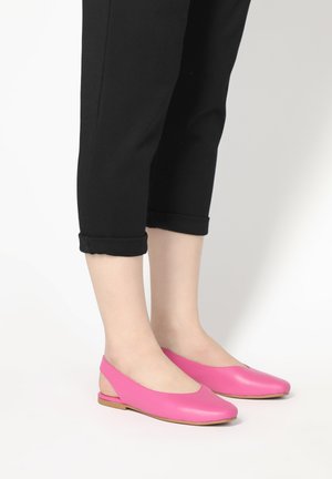 Slingback-ballerinasko - pink