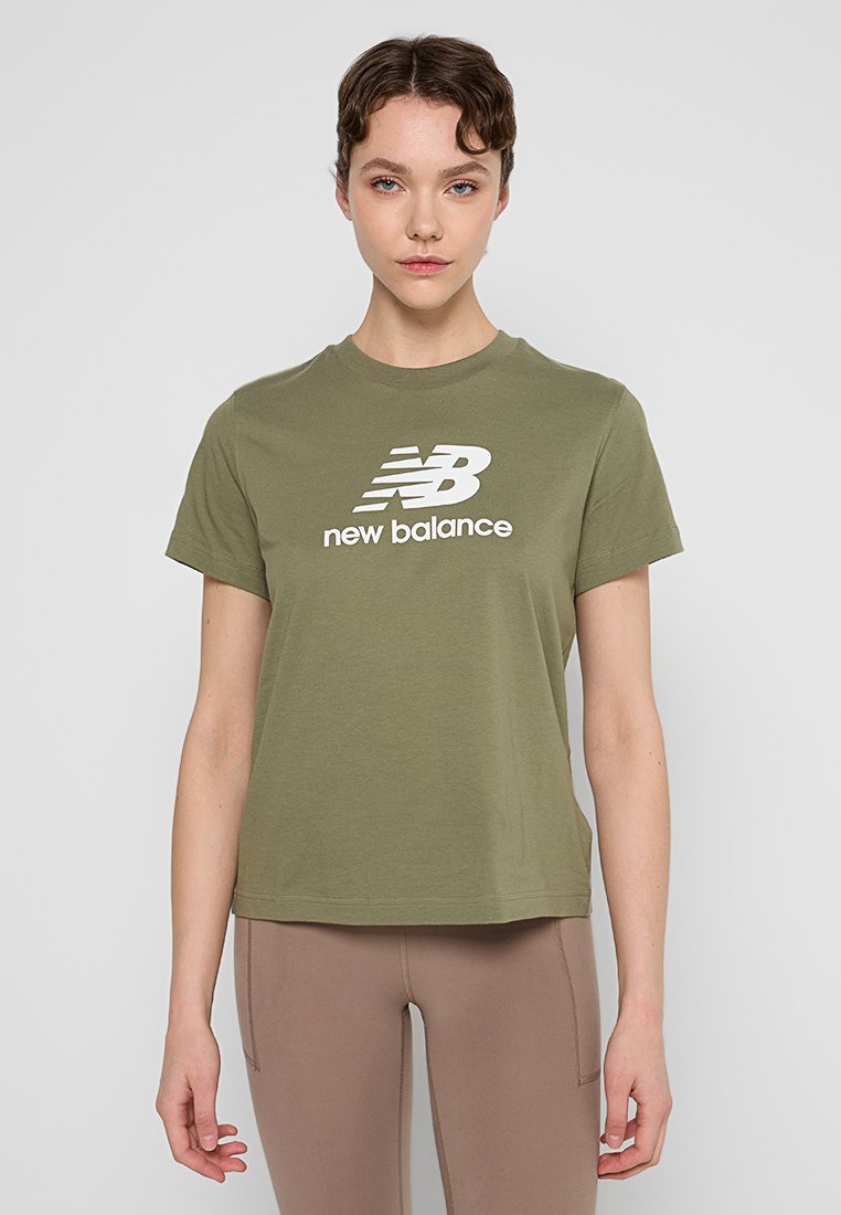 New Balance T-shirt print olijfgroen New Balance T-shirt print olijfgroen