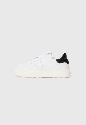 UNISEX - Baskets basses - white/black/silver-coloured