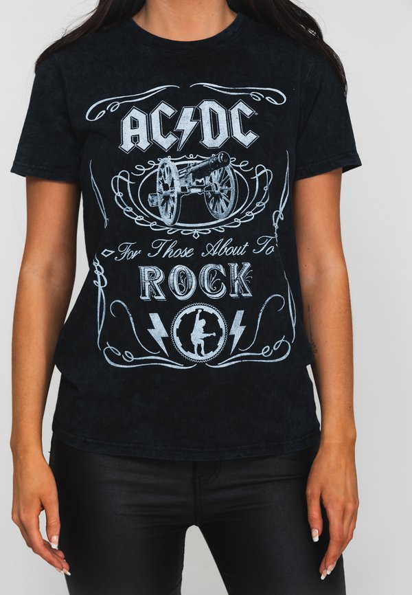 UNISEX AC/DC CANNON SWING DIP DYE - Print T-shirt2