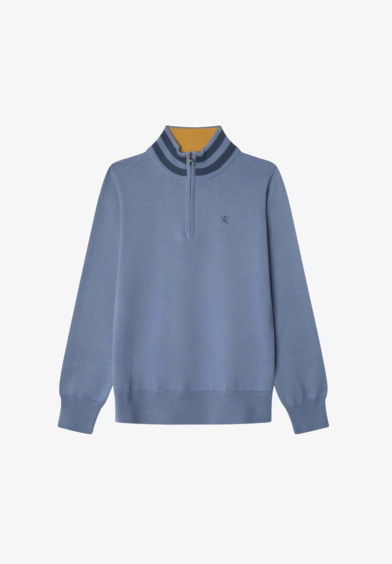 Hackett London Svetrík - chambray blue