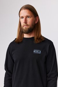 Makia NAVIGATOR - Μπλούζα με μακριά μανίκια - black