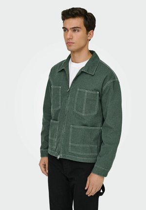 ZEALAND  - Giacca di jeans - castor gray