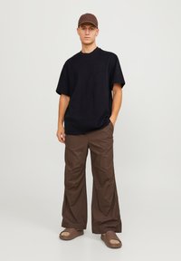 Jack & Jones PREMIUM - JPRBLAHARVEY TEE SS ZCPH - Basic T-shirt - black Thumbnail Image 1