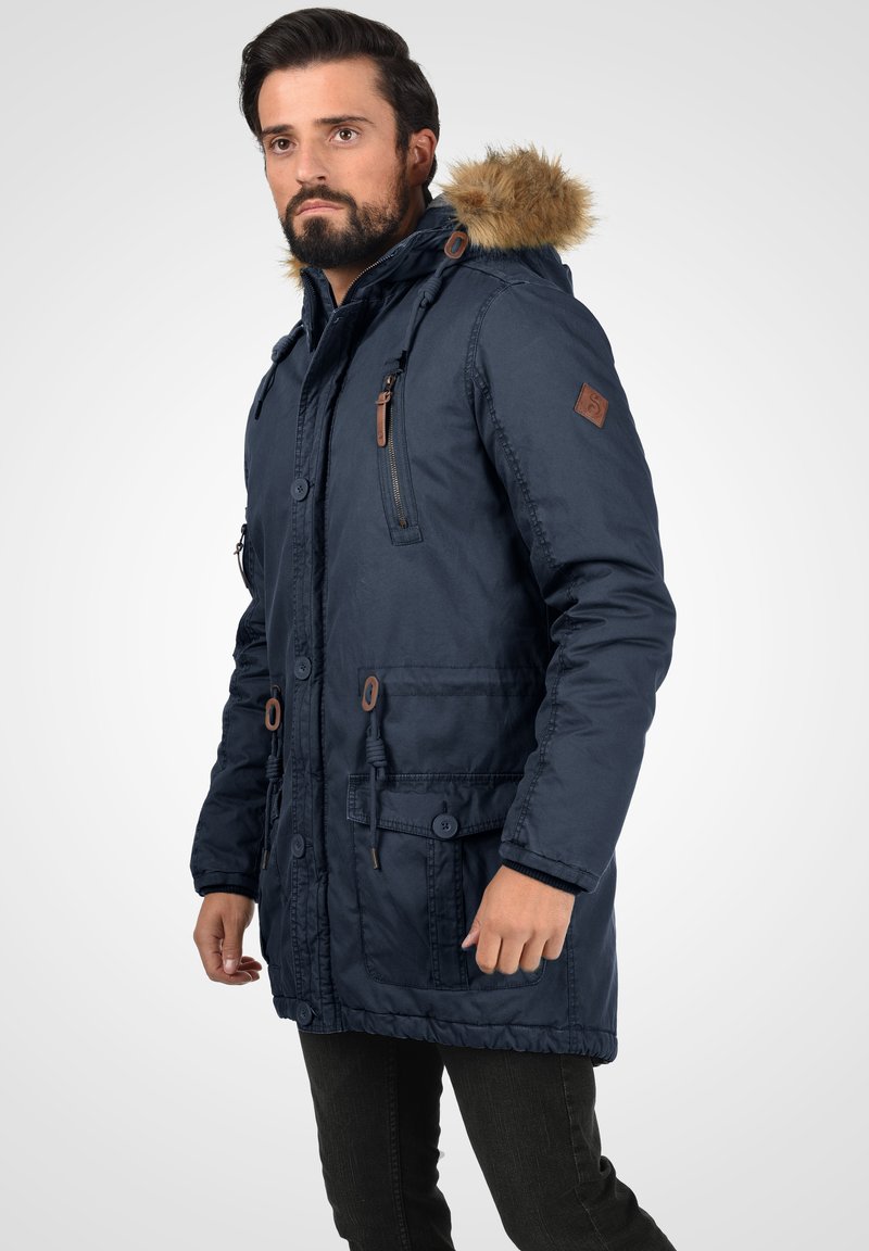Herren Trenchcoats | Solid SDCLARK Wintermantel dark blue/dunkelblau - VP41432 Herren Trenchcoats | Solid SDCLARK Wintermantel dark blue/dunkelblau - VP41432
