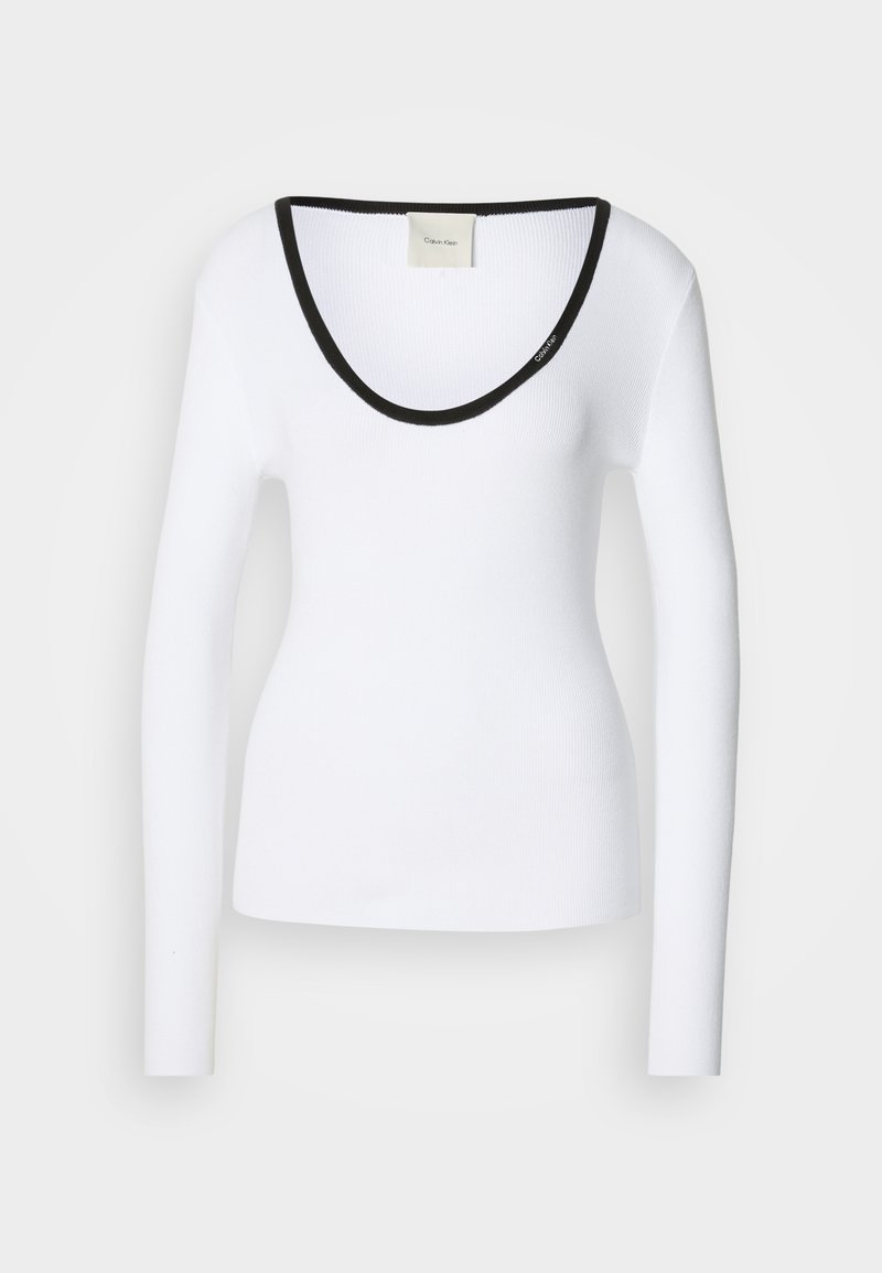 Calvin Klein Jeans Trui wit Calvin Klein Jeans Trui wit