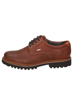 Lace-ups - hellbraun