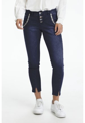 Cream, Vaqueros slim fit - dark-blue denim