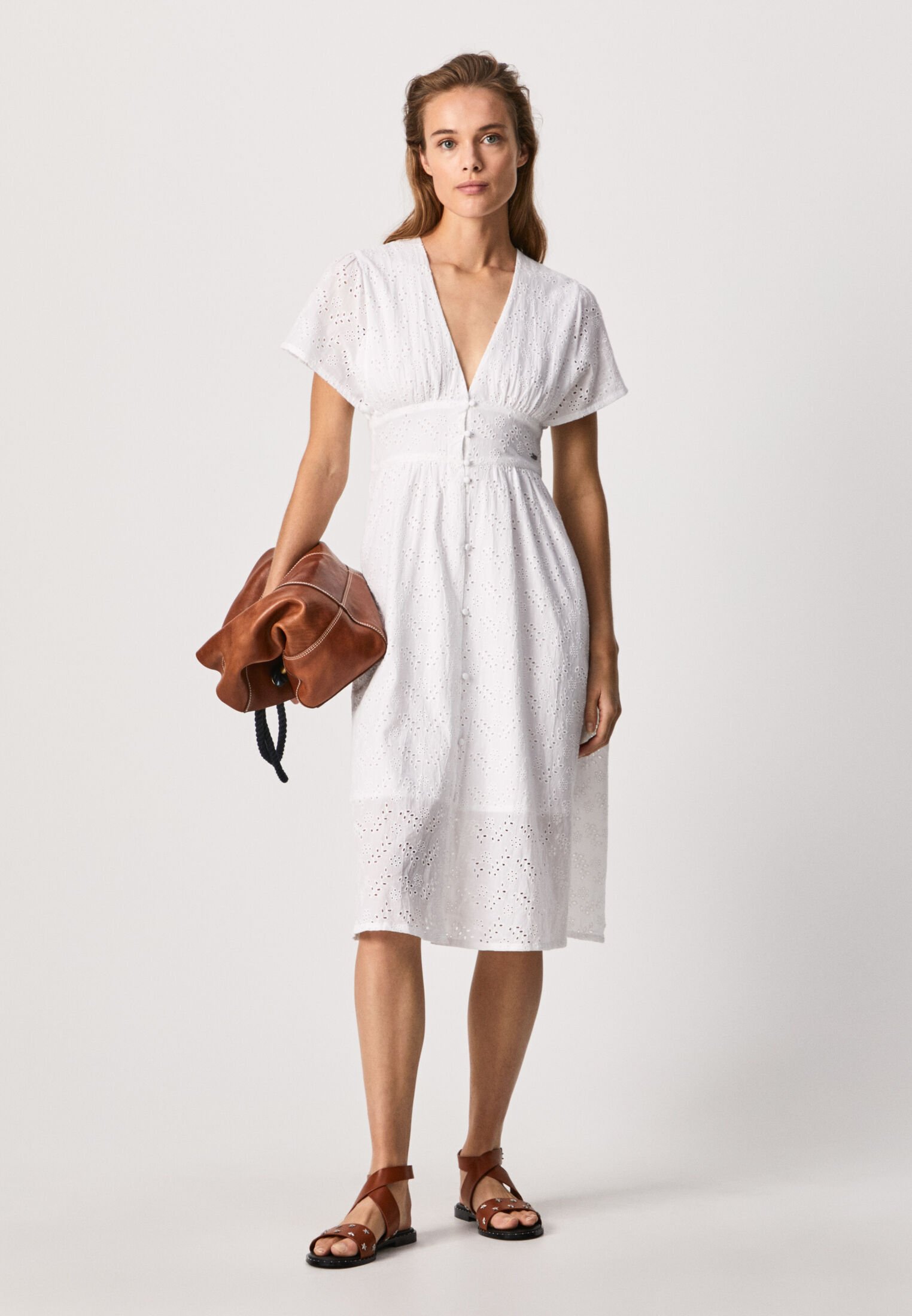 Pepe Jeans MAE - Vestito estivo - white/bianco - Zalando.it