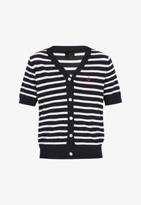 Kijelölve, navy offwhite stripe