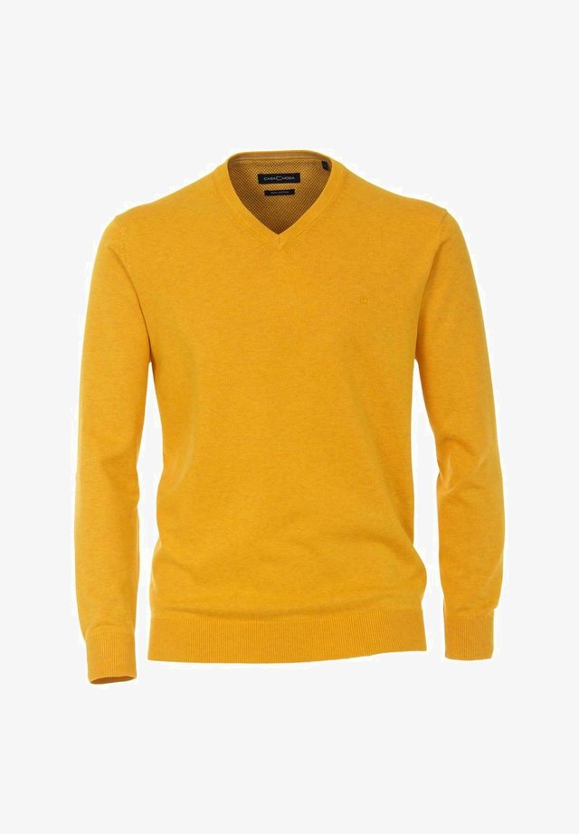 Gelbe Pullover Strickjacken Fur Herren Warm Bequem Stylisch Online Bei Zalando