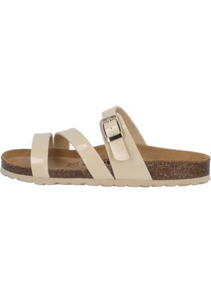 IKARIA - Pantolette flach - beige beige