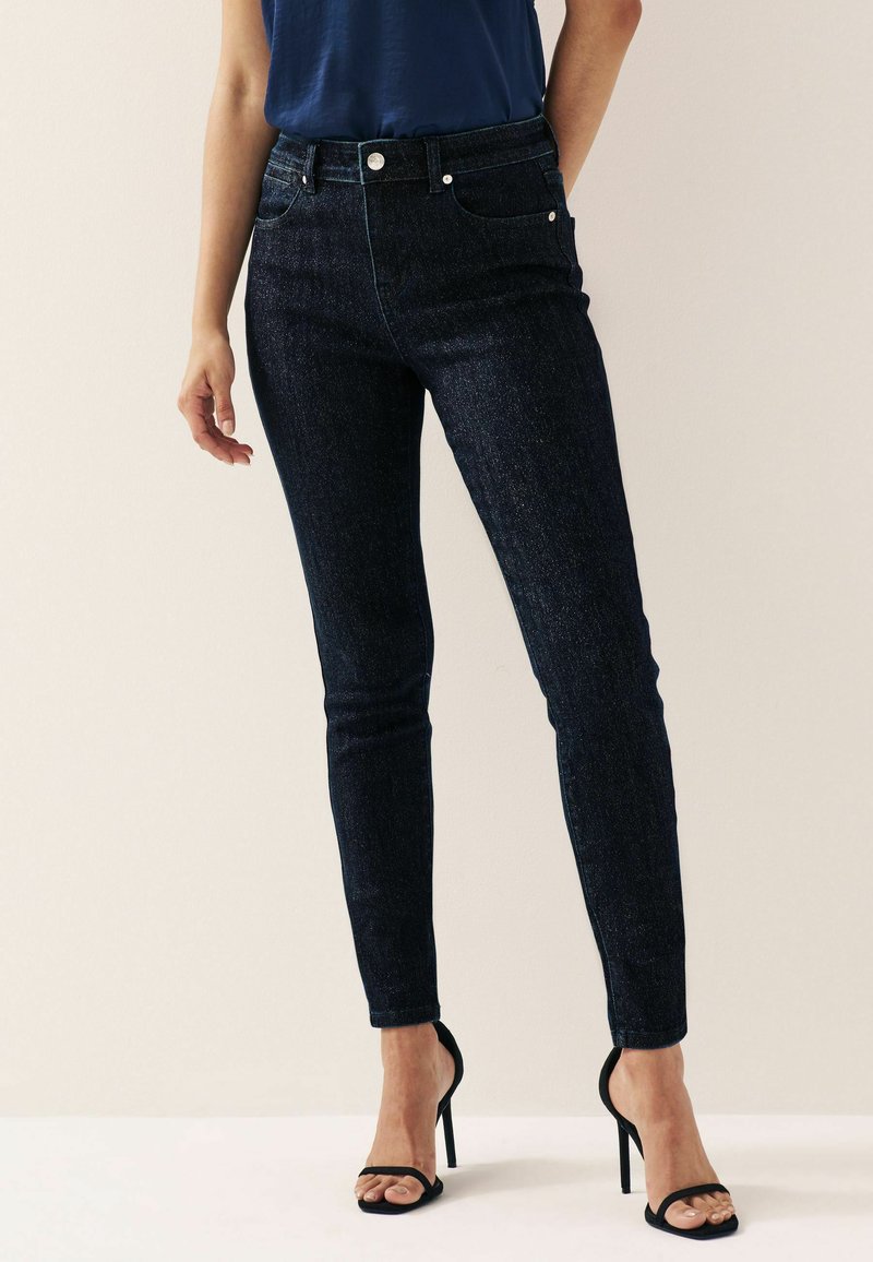 Next GLITTER Jeans Slim Fit inky blue/blau Zalando.de