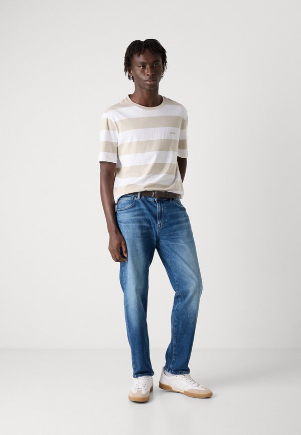 TALESSTRIPE - Print T-shirt - light beige2